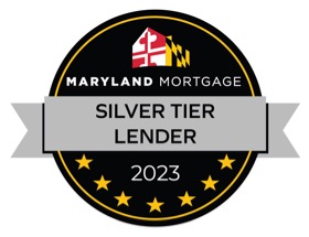 Maryland Mortgage Program Silver tier Lander 2023 badge